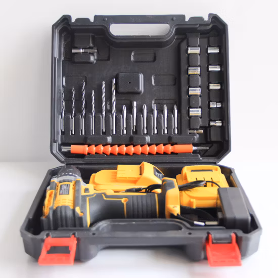 Behappy Günstiges 12V aufladbares Akku-Bohrschrauber-Elektrowerkzeug für Bohrmaschinen-Set