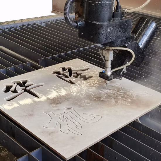 CNC-Schneidgravurmaschine Glas Metall Stein Wasserstrahlschneidemaschinen Preis Marmor Fräsen Wasserstrahlschneider