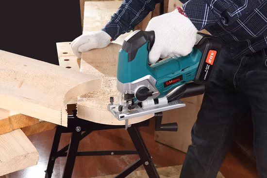 Behappy Akku-Stichsäge, Metallschneide-Holzsäge, kabellos