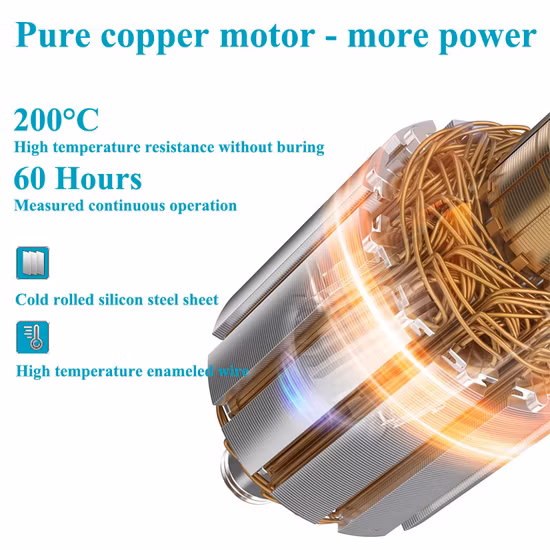 Populus Neuankömmling, Industriequalität, 1500 W, schwer